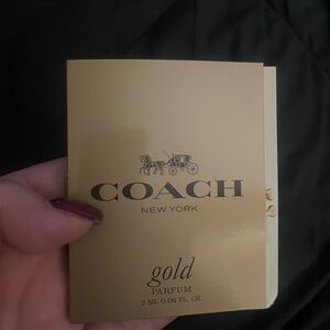 Coach Gold Fragrance Sample